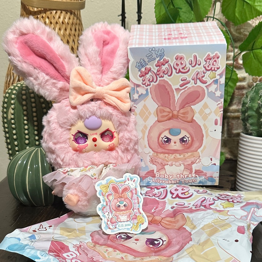 Baby Three V2 Lily Rabbit Little Town Series Blind Box